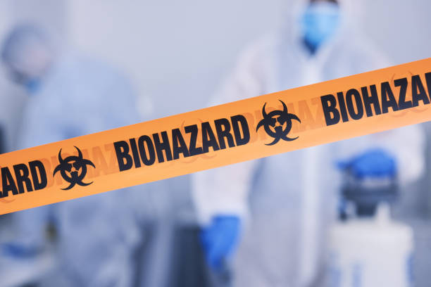 Professional Crime Scene Cleanup technician working in Franklin Park, NJ